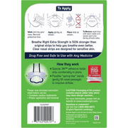 Breathe Right Extra Strength Nasal Strips for Sensitive Skin - 72 Clear Strips