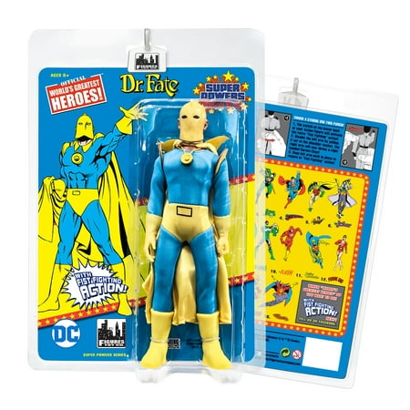 Super Powers 8 Inch Action Figures With Fist Fighting Action Series: Dr.