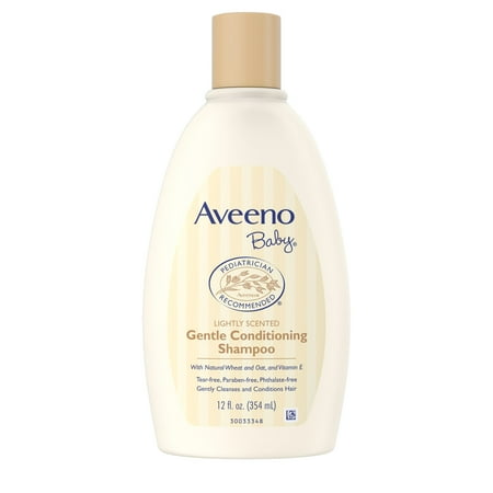 Aveeno Baby Gentle Conditioning Shampoo with Natural Oat  12 fl oz 3 pack 