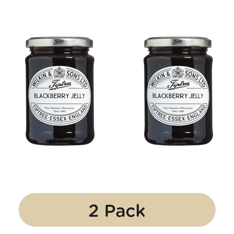 Tiptree Blackberry Jelly 340g, British Import (Pack of 2)