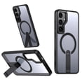 thumbnail image 1 of [PST] Samsung Galaxy S25 FE Case, Shockproof Magnetic Wireless Charging Case with Kickstand - MagSafe Compatible, 1 of 5