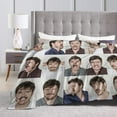 thumbnail image 6 of Pedro Pascal Blanket, Funny Aesthetics Graphic Throw, Comfy All Season Blankets Flannel Warm Air Conditioning Blanket for Bed Living Room Bedroom 50"X40", 6 of 6