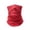 100#Red, variant on Neck Gaiter Face Mask Bandana for Dust Wind Sun Protection for Men Women Black One Size