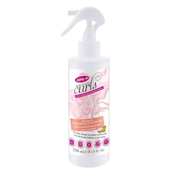 dippity-do Girls with Curls Leave-in Detangling Conditioner Spray