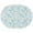 Daisy Floral Flower, variant on Oval Table Cloth Thanksgiving Pumpkin Fall,Wrinkle Resistant Table Cover with Polyester,Waterproof Reusable Tablecloths for Home Decor Summer Spring Picnic Dining Holiday (Oval,54x72inch)
