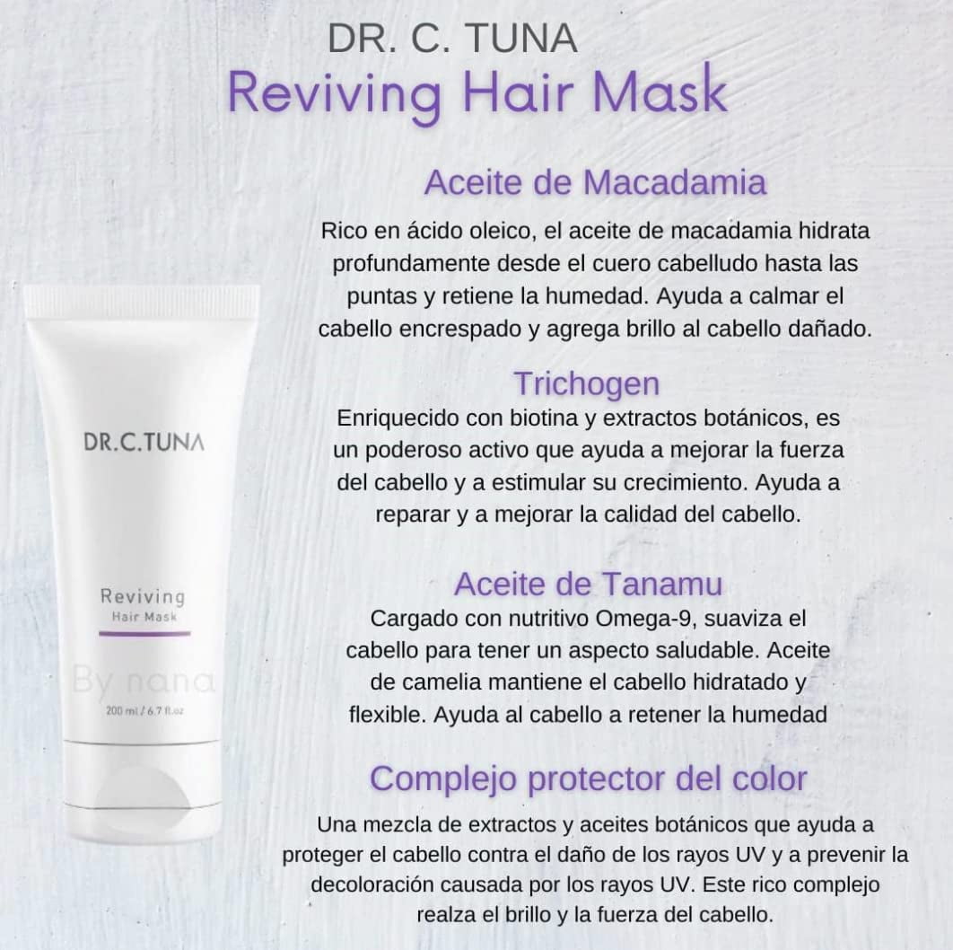 Farmasi Dr. C. Tuna Reviving Hair Mask 200 ml./ 6.7 fl.oz
