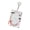 White-oval, variant on 3 Inch Sleeve For Photos School Cards With Convenient Hook Waterproof Design