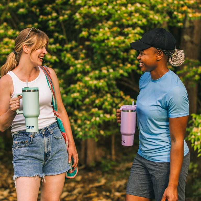 Free Shipping! RTIC 40 oz Ceramic Lined Road Trip Tumbler with 3