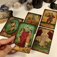 thumbnail image 4 of Baraja de cartas de tarot CRAFTERIAN Bright, 78 cartas con guía, 4 of 7