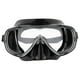 thumbnail image 2 of Visor Máscara Adulto CRESSI  Onda Negro Mono Lente Transparente, 2 of 5