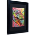 thumbnail image 2 of Trademark Fine Art "T Rex 1" Canvas Art by Dean Russo, Black Matte, Black Frame, 2 of 4