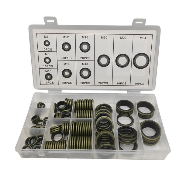 Kit de Juntas Compuestas para Juntas de Cilindros Kit de Juntas de Aceite para AutomóViles Junta de Cilindros