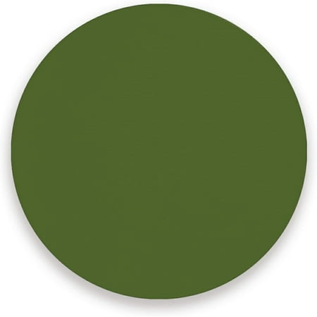 

Hidove Plain Dark Olive Green Solid Color Coasters Absorbent Drink Coaster Ceramic Stone Coaster with Cork Base Desktop Protection Mat for Home Decor 1PC