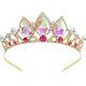 thumbnail image 1 of Tiara de corona para mujeres y niñas, diadema de princesa reina para decoración de mujeres, 1 of 5