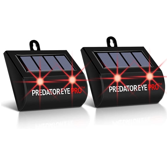 Aspectek Predator Eye PRO 4600 Sq Ft Waterproof Deterrent 2 Pack