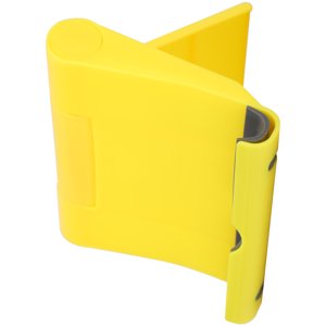 Support de téléphone cellulaire réglable, Support de téléphonie cellulaire jaune Support de bureau de téléphone portable support de classe mondiale