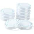 thumbnail image 1 of 10 rollos de hilo elástico transparente para bisutería con cuentas, redondo, transparente, 0,6 mm, 10,5 m (11,48 yardas) por rollo., 1 of 1