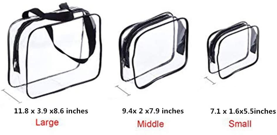 Swimming Packing Cube Bag Summer Beach Pool Cosmetics Handbag Outdoor  Sports Waterproof Transparent PVC Package Pouch XA119B
