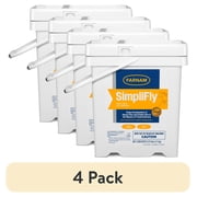(4 pack) Farnam SimpliFly Feed-Thru Fly Control for Horses, Pellets, 60 Day Supply