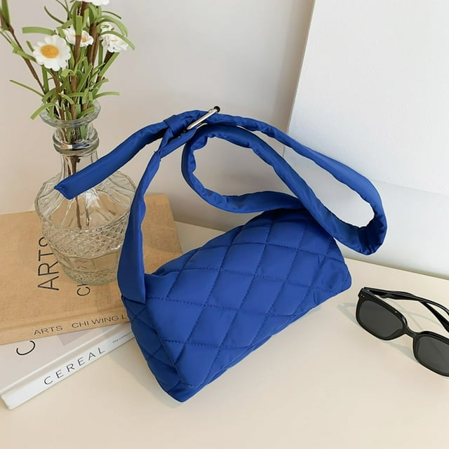 MesaSe Sacs à Main Bandoulière Simples en Nylon Sacs Messager Petit Rabat pour Magasinage