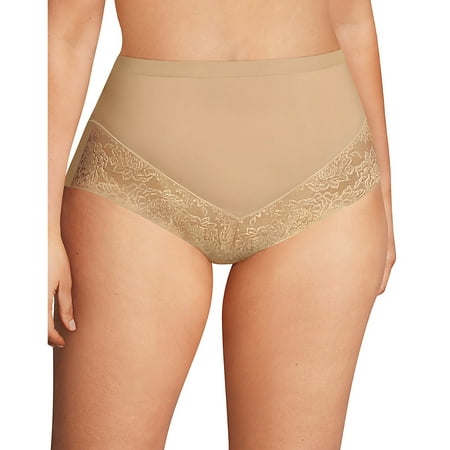 Maidenform Curvy Firm Foundations At-Waist Shaping Brief - (Best Outfit For Curvy Body)