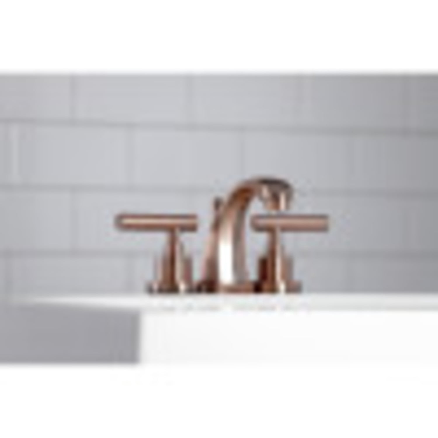 Kingston Brass KS494CMLAC Manhattan 8 in. Widespread Bathroom Faucet, Antique Copper