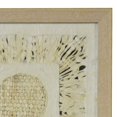 thumbnail image 4 of Benjara BM228623 Wooden Tabletop Shadow Box with Abstract Artwork, Brown, 4 of 5