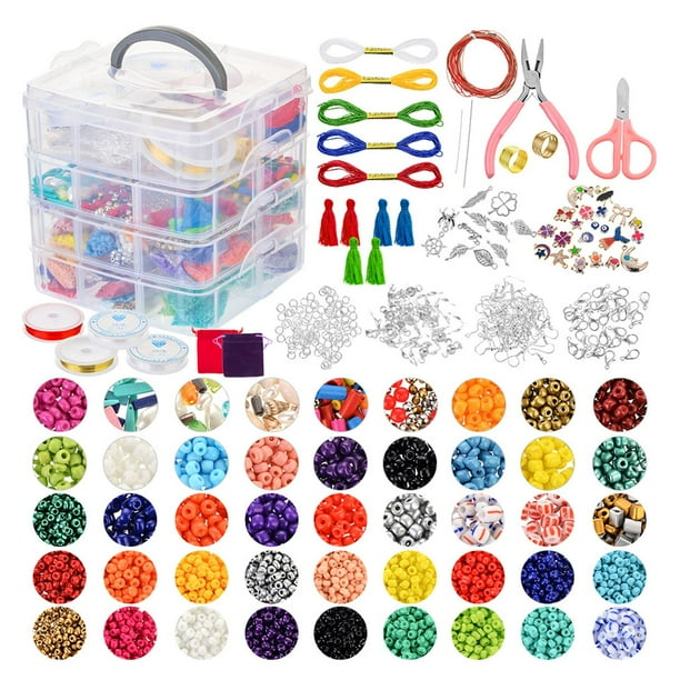 Kit de Suministros para Joyería, Herramientas para Joyas DIY, Alicates, Herramientas para Pendientes