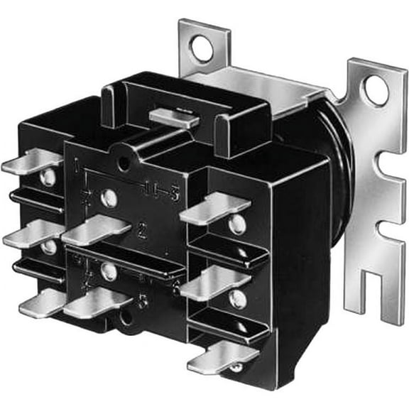 (Price/Each)Honeywell R4222D1021 DPDT Relay 12amp.208/240v Coil