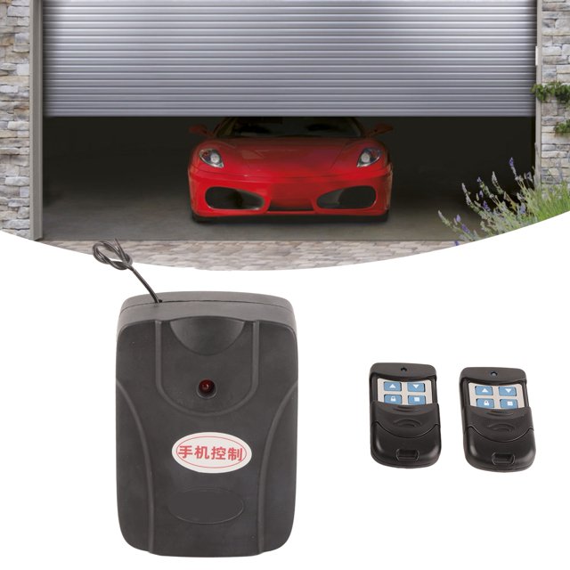 Garage Door Controller, Garage Rolling Door Controller Kit Phone Remote Control Smart Garage Door Opener Set