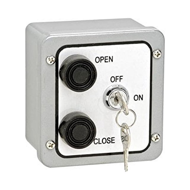 MMTC 2BXL NEMA 4 Exterior Two Button Control (non-metallic) Surface Mount Control Station Double Pole Contacts with Lockout