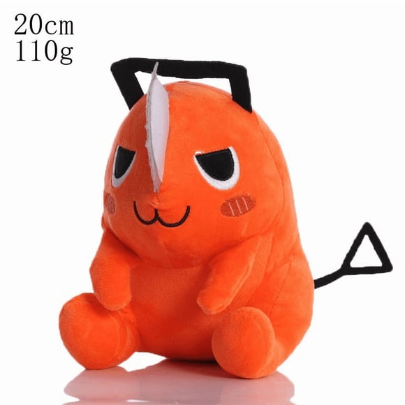 Chainsaw Man Pochita Plush Toy, 7.9 Inch Soft Stuffed Character