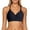 Black, variant on Gyexs Women's Full Coverage No Underwire Comfort Bra Scalloped V Neck Seamless Push Up Bralettes with Support #Coffee