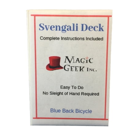 Magic Geek Svengali Deck  (Blue  1 Pack) price history on PriceWatchPro