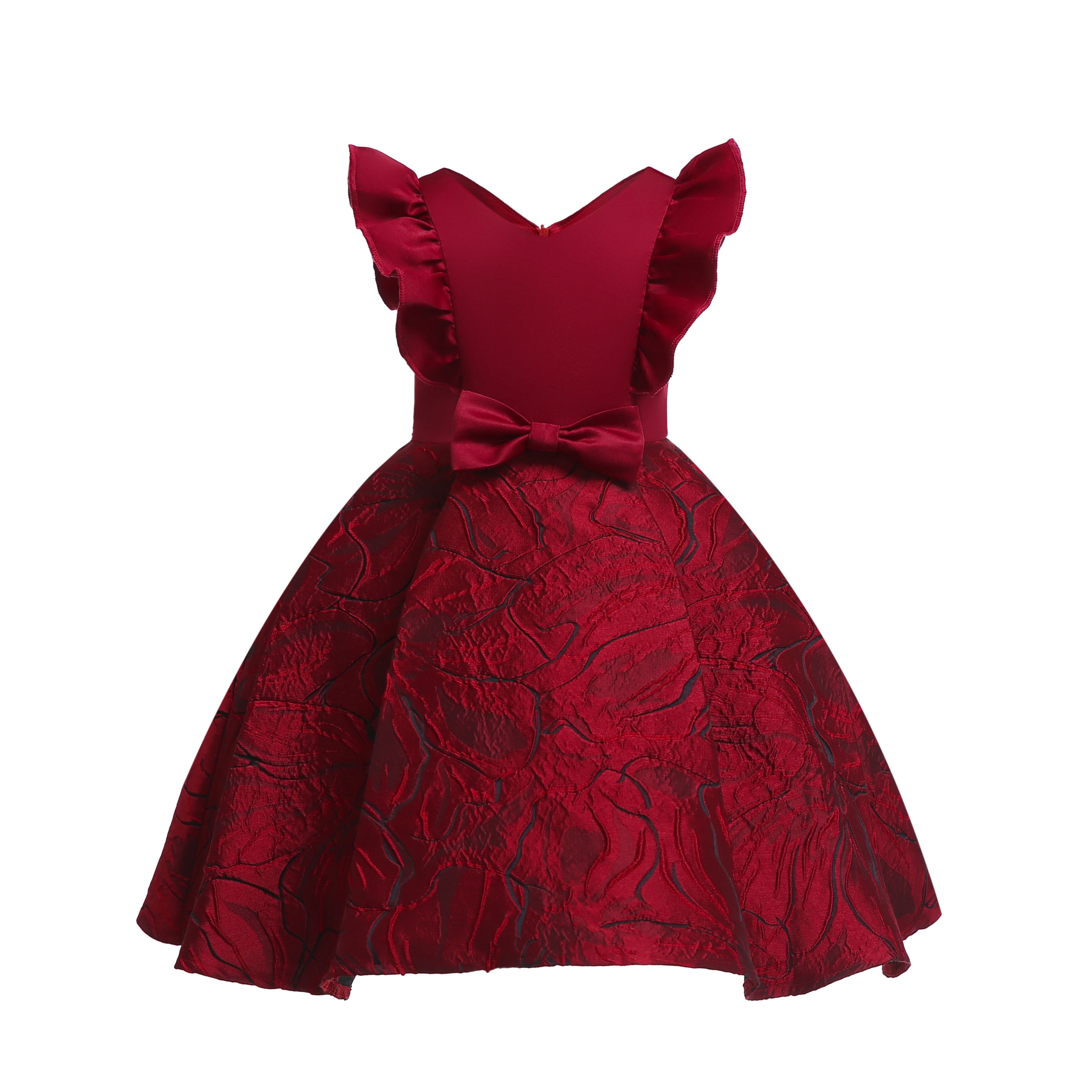 6T Little Girls Dress Princess Dress Party Dress 7 Years Little Girls 6t-little-girls-dress-princess-dress-party-dress-7-years-little-girls