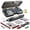 Black, variant on Mini Cordless Rotary Tool, 6-Speed Rotary Tool Kit with 50 Accessories, Multi-Purpose and USB Charging Power Rotary Tool for Engraving, Sanding, Polishing, Drilling, Etching, DIY Crafts,Black
