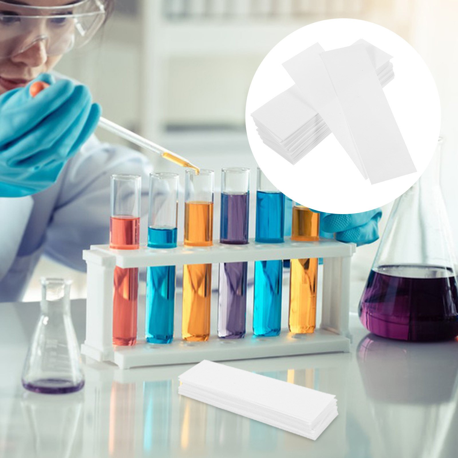 PTOOTP Laboratory Cleaning Paper Rectangular for Dust Removal Researchers Students
