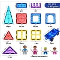 thumbnail image 6 of Magnetic Tiles 125 PCS (XL SET), Magnetic Tiles for Kids, Toy for 3 4 5 6 7 8 Year Old Boys & Girls, Large Building Set..., 6 of 9