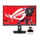 thumbnail image 2 of ASUS ROG Strix 27” 1440P HDR400 USB-C Curved Gaming Monitor (XG27WCS) - QHD (2560 x 1440), 180Hz, 1ms, Fast VA, 125% sRGB, DCI-P3 95%, ELMB Sync, FreeSync, DisplayWidget, Tripod Socket, 3yr Warranty, 2 of 5