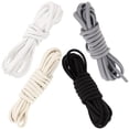 thumbnail image 2 of MasteelfCA 4 Paires Lacets de Chaussures Lacets de Espadrilles Sangles Élastiques pour Chaussures, 2 of 9