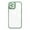 Army Green, variant on Phone Case Crystal-Clear with LED Power Display with Clip-On Design Crystal Clear Transparent Cover Elegant Desktop Charger Silver Essential Neon Edition Silver
