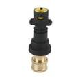 thumbnail image 2 of S SERENABLE High Pressure Washer Adapter Quick Connect Sturdy Replacement Part Accessories Cleaning Tool Pressure Washer Fitting for Car 1 Adapter, 2 of 9