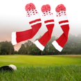 thumbnail image 4 of Juego de 3 piezas de Cubiertas para la cabeza de golf Baoblaze de punto suave, 4 of 8