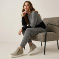 thumbnail image 5 of Cushionaire Hart Womens Casual Shoes with Dual Zippers- Lightweight Hidden Wedge Fashion Sneakers for Women, 5 of 20