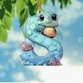 thumbnail image 2 of Sea Turtle Ornament Letter Turtle Shaped Cute Ornament Desk Shelf Gift, 2 of 2