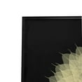 thumbnail image 2 of 39.5" Square Shadow Box Wall Decor - Black & White Floral Leaf Design, Modern 3D Art Panel, 2 of 4