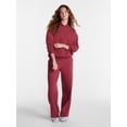 thumbnail image 2 of No Boundaries Mini Waist Fleece Pants, 30'' Inseam, Women’s XXS-XXL, 2 of 5