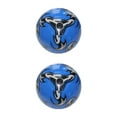 thumbnail image 1 of Transemion Ballons de Soccer en PVC à Grand Application Durables et Inodores pour Soccer École Secondaire Sports Anti-Explosion Soccer 1 Bleu 2ensemble, 1 of 6
