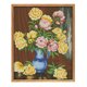 thumbnail image 2 of Cuadros Decorativos Kits de bordado de punto de cruz 14CT Stamped Picture Craft (H386 Peony Vase) Tmvgtek embutido en tela, 2 of 9
