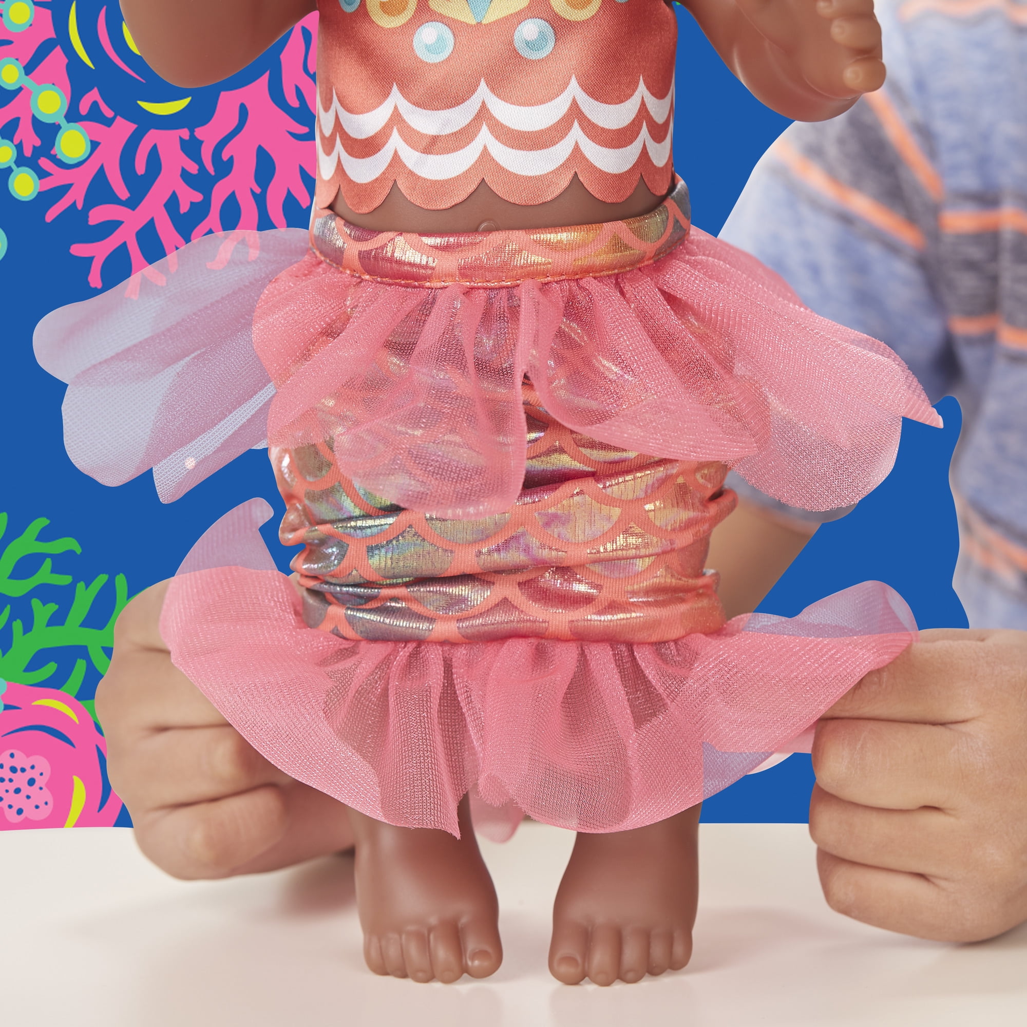 baby alive shimmer n splash mermaid blonde